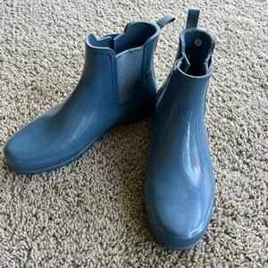 Blue HUNTER mini rain boots